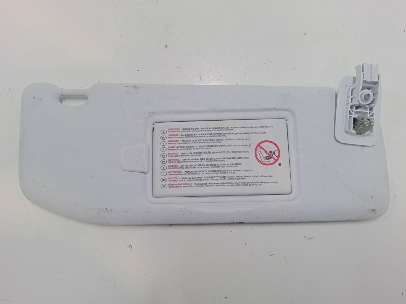 Recambio de parasol derecho para peugeot 208 i (ca_, cc_) 1.4 hdi referencia OEM IAM   