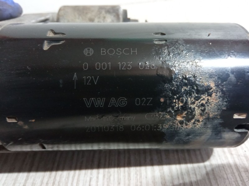 Recambio de motor arranque para seat leon (1p1) 1.6 tdi referencia OEM IAM 0001123028  