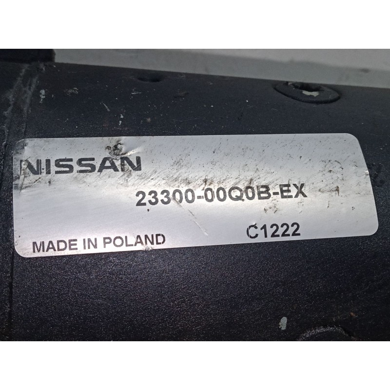 Recambio de motor arranque para nissan primastar autobús (x83) dci 150 referencia OEM IAM 2330000Q0B  