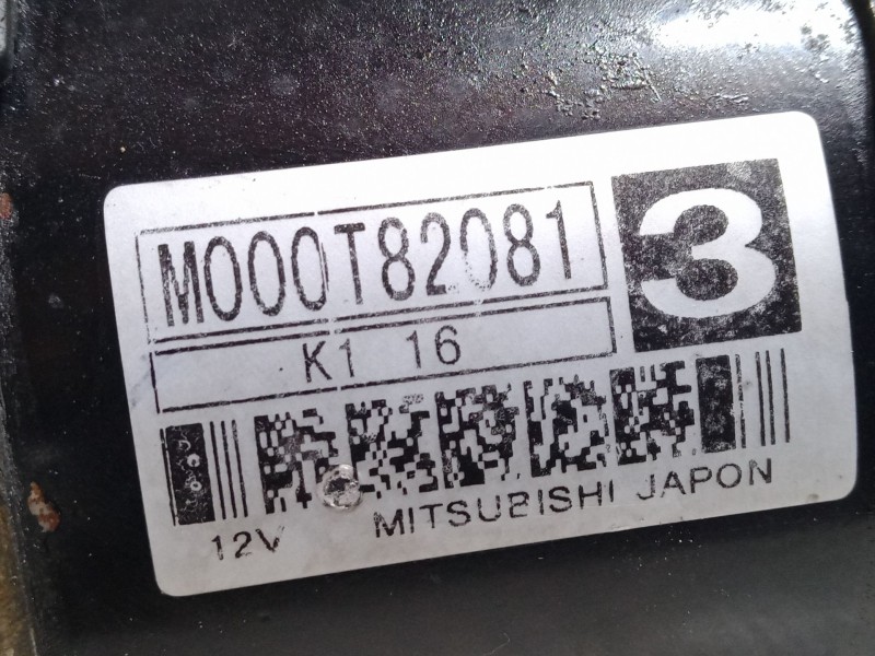 Recambio de motor arranque para peugeot 206 cc (2d) 1.6 referencia OEM IAM M000T82081  