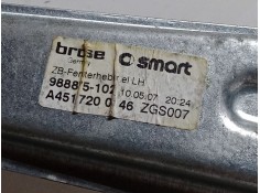 Recambio de elevalunas electrico delantero izquierdo para smart fortwo cabrio (451) 0.8 cdi (451.400) referencia OEM IAM A451720 2