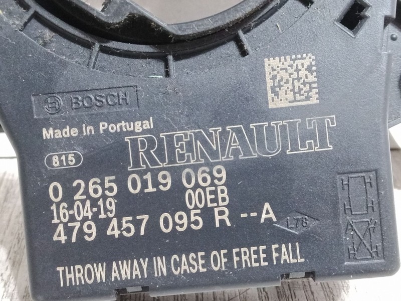 Recambio de anillo airbag para renault captur i (j5_, h5_) 1.2 tce 120 referencia OEM IAM 479457095R  