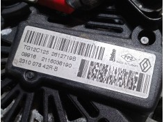 Recambio de alternador para renault captur i (j5_, h5_) 1.2 tce 120 referencia OEM IAM TG12C125 2612719B 231007842R 2