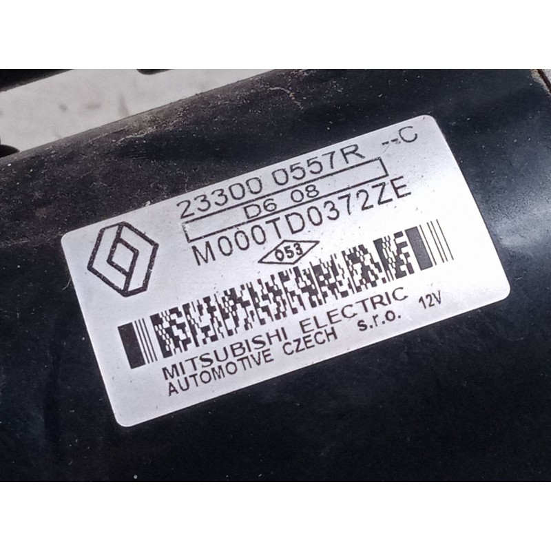 Recambio de motor arranque para renault captur i (j5_, h5_) 1.2 tce 120 referencia OEM IAM 233000557R  M000TD0372ZE