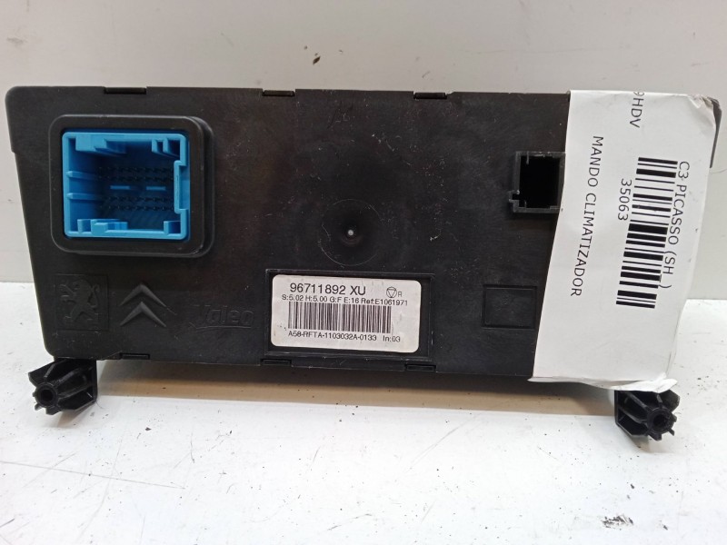 Recambio de mando climatizador para citroën c3 picasso (sh_) 1.6 hdi referencia OEM IAM    Recambio de mando climatizador para citroën c3 picasso (sh_) 1.6 hdi referencia OEM IAM