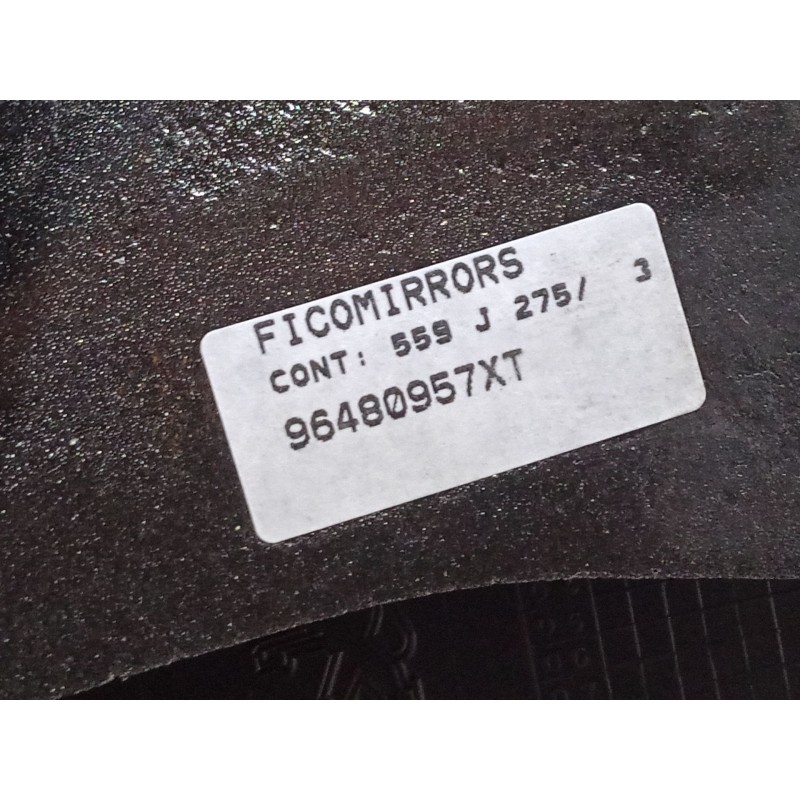 Recambio de retrovisor electrico derecho para peugeot 206 hatchback (2a/c) 1.4 hdi referencia OEM IAM 96480957XT  
