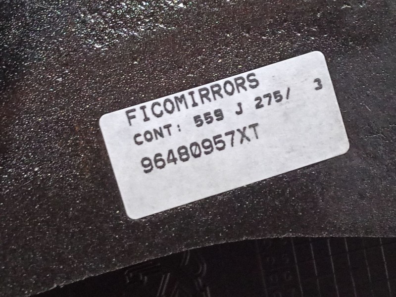 Recambio de retrovisor electrico derecho para peugeot 206 hatchback (2a/c) 1.4 hdi referencia OEM IAM 96480957XT  