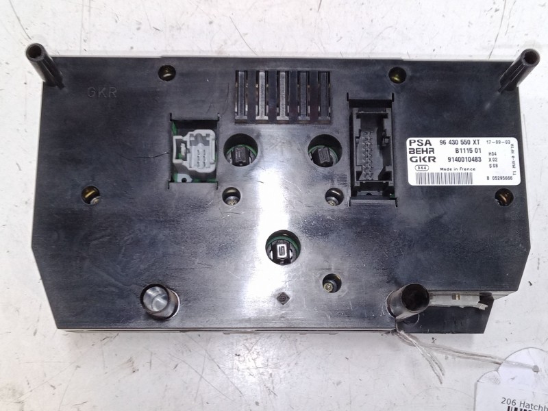 Recambio de mando climatizador para peugeot 206 hatchback (2a/c) 1.4 hdi referencia OEM IAM 96430550XT  