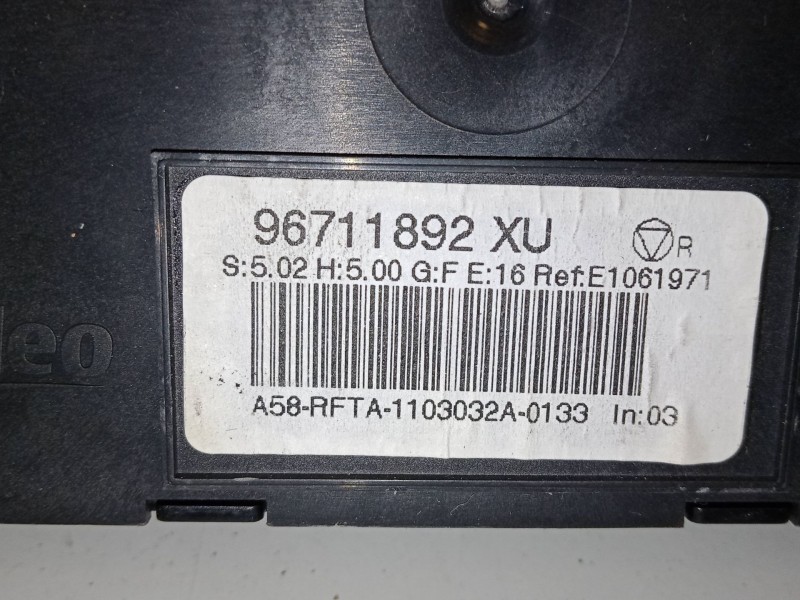 Recambio de mando climatizador para citroën c3 picasso (sh_) 1.6 hdi referencia OEM IAM    Recambio de mando climatizador para citroën c3 picasso (sh_) 1.6 hdi referencia OEM IAM