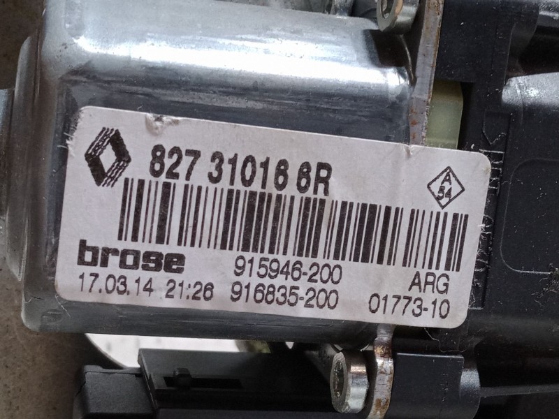 Recambio de elevalunas delantero derecho para renault scénic iii (jz0/1_) 1.5 dci referencia OEM IAM   