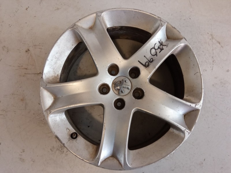 Recambio de llanta aluminio 17´´ para peugeot 407 (6d_) 2.0 hdi 135 (6drhrh, 6drhre, 6drhrg, 6drhrj) referencia OEM IAM   