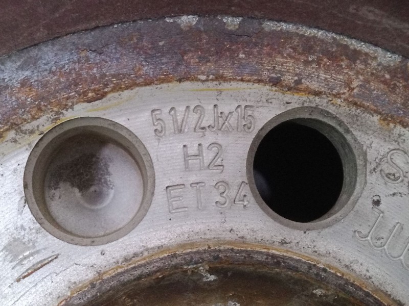 Recambio de llanta alumino 15´´ para audi a3 (8l1) 1.9 tdi referencia OEM IAM 5.5Jx15H2ET34  