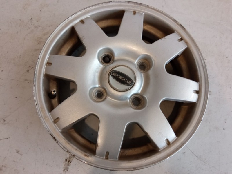 Recambio de llanta aluminio 13´´ para microcar due 0.5 referencia OEM IAM 4Jx13FHET23.5  