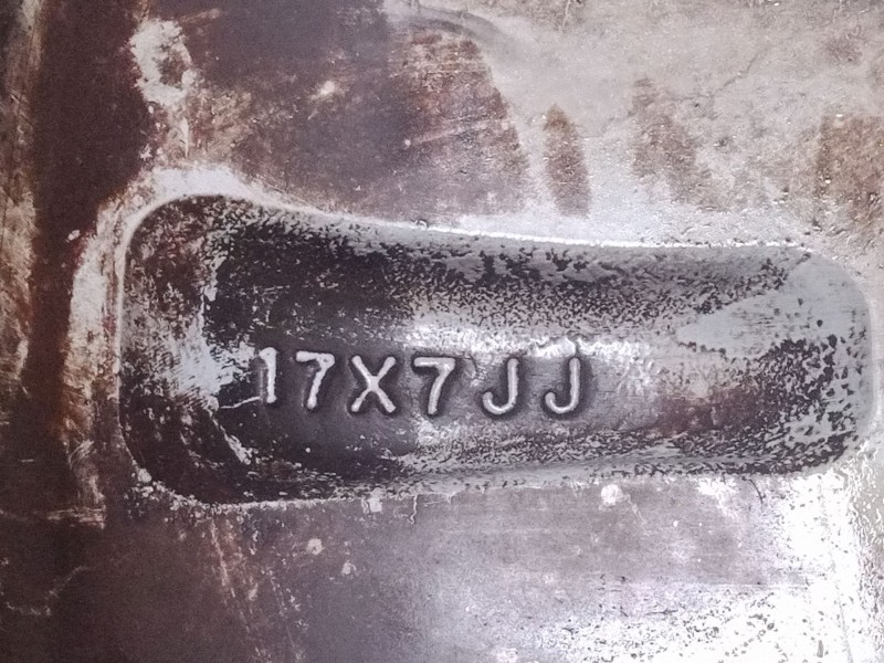 Recambio de llanta aluminio 17´´ para subaru legacy iv (bl) 2.5 awd (bl9) referencia OEM IAM 17x7JJ  