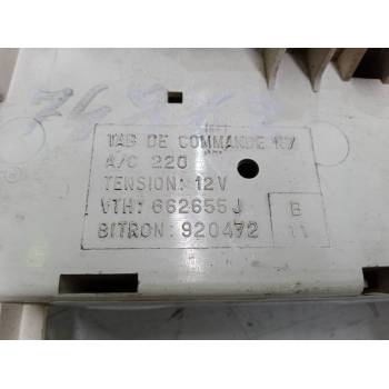 MANDO CALEFACCION / A/A 662655J 920472