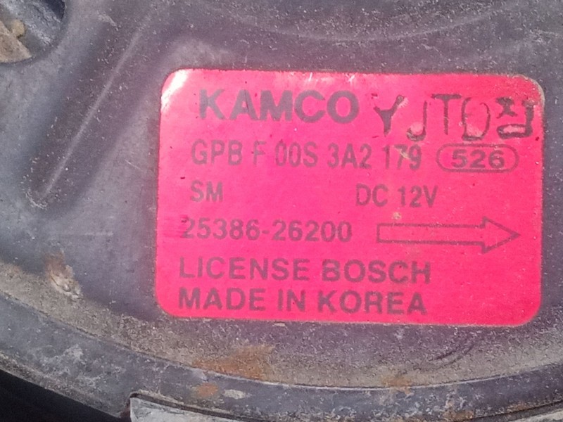 Recambio de electroventilador para hyundai santa fé i (sm) 2.0 crdi referencia OEM IAM 2538626200  