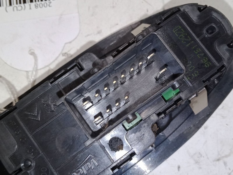 Recambio de mando elevalunas delantero izquierdo para peugeot 2008 i (cu_) 1.2 vti referencia OEM IAM 96751129ZD  