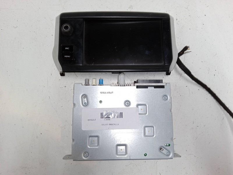Recambio de radio pantalla para peugeot 2008 i (cu_) 1.2 vti referencia OEM IAM 9811066580  9812862880