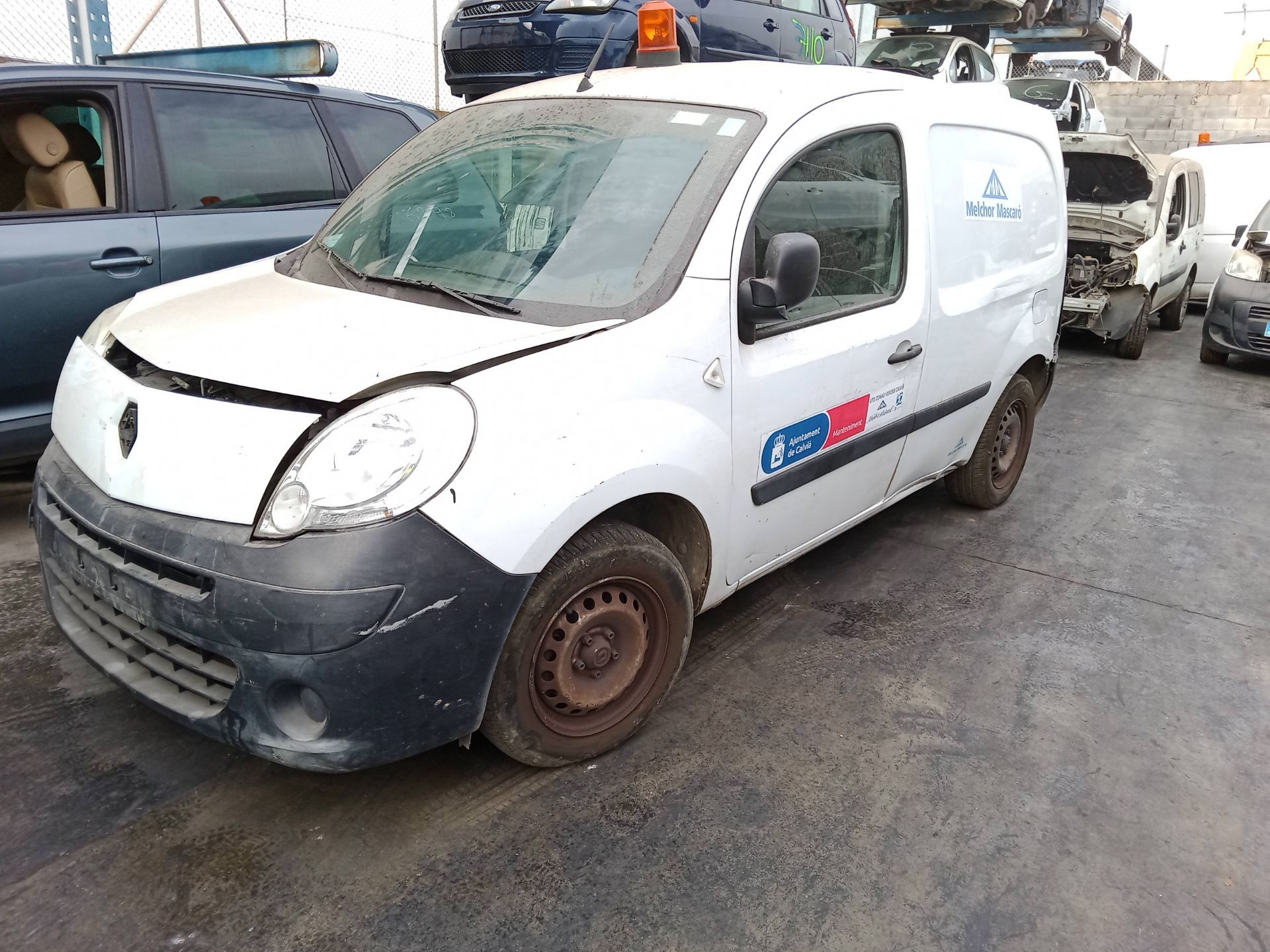 PORTE AVANT DROITE en ligne / 61282 POUR RENAULT KANGOO / GRAND KANGOO II KW0/1_ 1.6 16