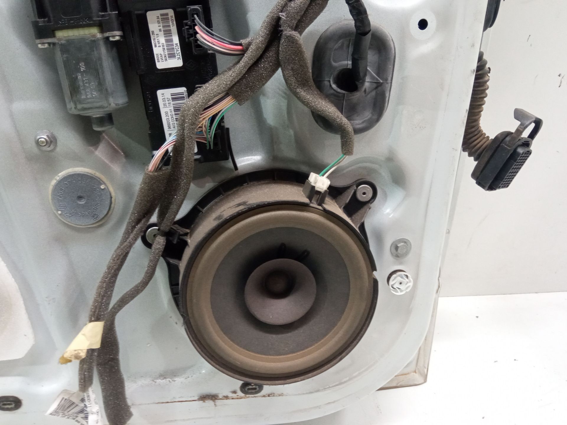 COMPLETA LINKE VORDERE TÜR / 11954 FÜR RENAULT SCENIC III JZ0/1_ 1.5 DCI - Bild 7 von 8